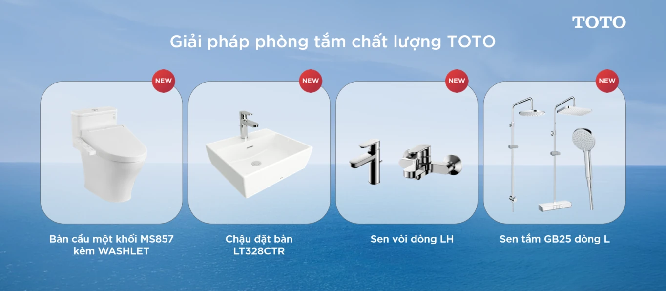 TOTO Việt Nam Ra Mắt Giải Pháp Phòng Tắm Cao Cấp
