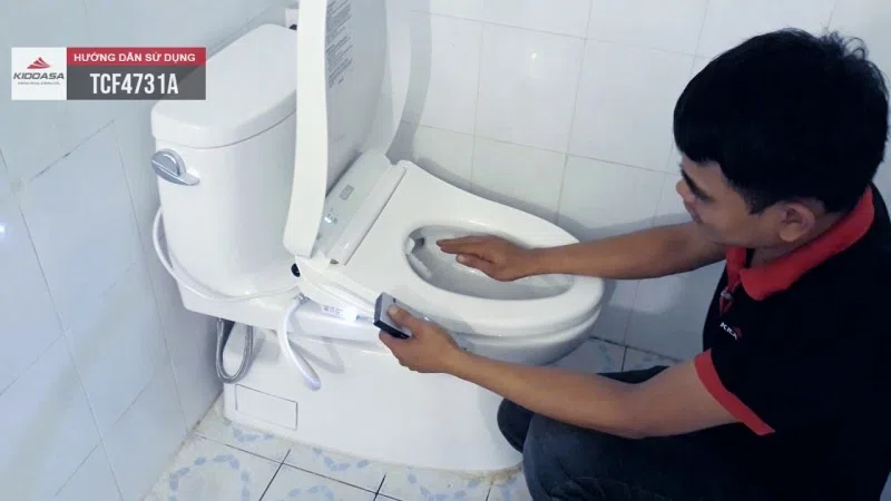 Hướng dẫn sử dụng vòi sen TOTO