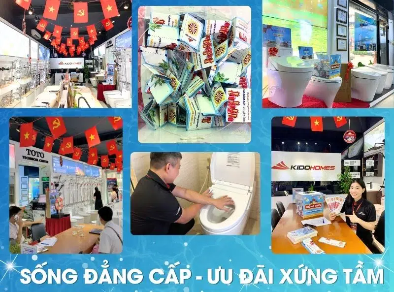 Công bố danh sách khách hàng trúng thưởng chương trình Sống đẳng cấp cùng TOTO Kidohomes