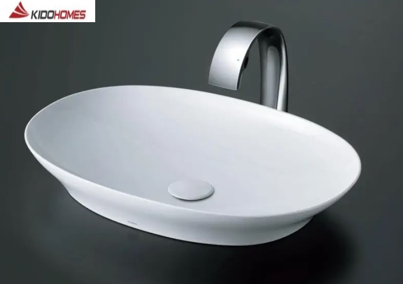 Kích thước chậu rửa mặt lavabo TOTO đặt bàn tiêu chuẩn, phổ biến nhất