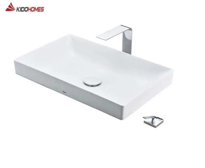 Kích thước chậu rửa mặt lavabo TOTO hình chữ nhật tiêu chuẩn, phổ biến nhất