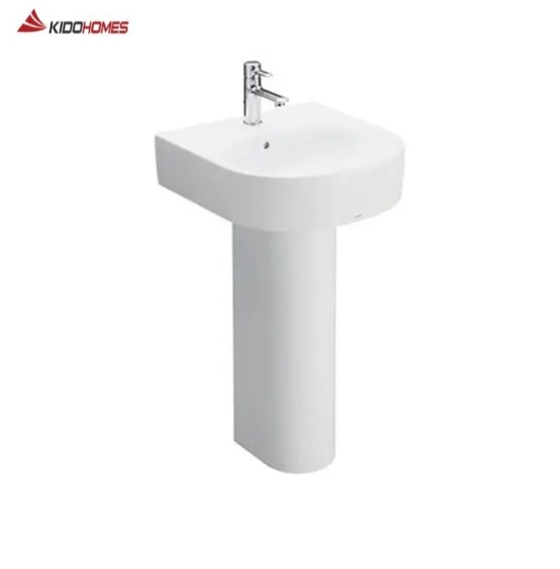 Kích thước chậu rửa mặt lavabo TOTO treo tường chân dài tiêu chuẩn, phổ biến nhất