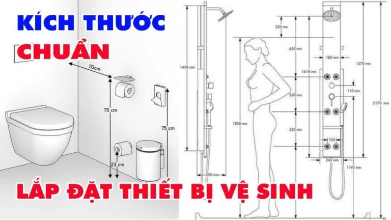 Lắp đặt bồn tắm theo tiêu chuẩn