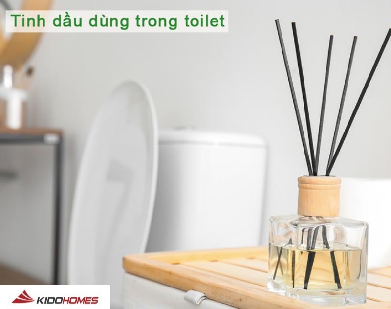 Mẹo khử mùi bồn cầu, nhà vệ sinh với tinh dầu tự nhiên