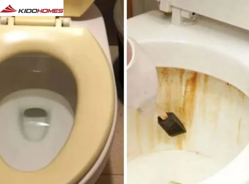 Mẹo vệ sinh bồn cầu TOTO trắng sáng như mới