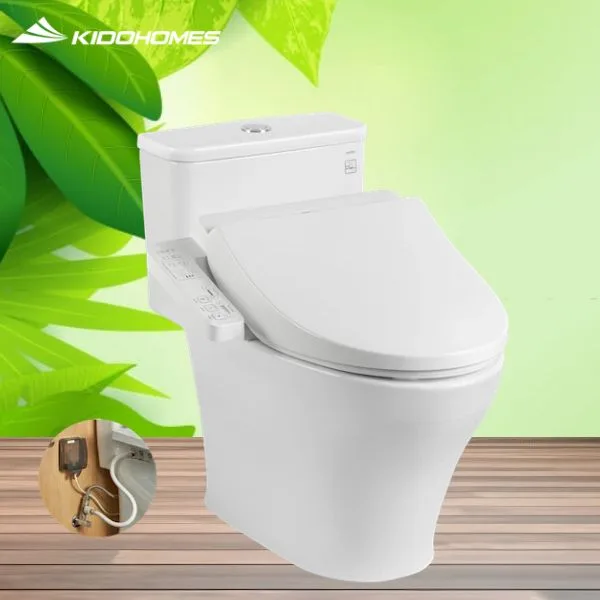 Bàn cầu TOTO MS857DW18 tích hợp nắp rửa điện tử Washlet dòng C2 - TCF23710AAA