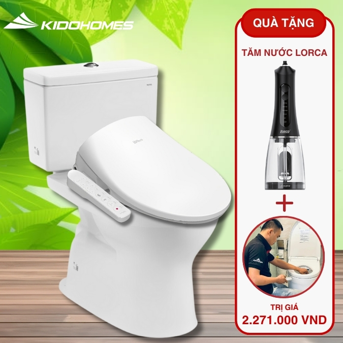 Bồn cầu thông minh TOTO CS302DT10#W/DB 5500