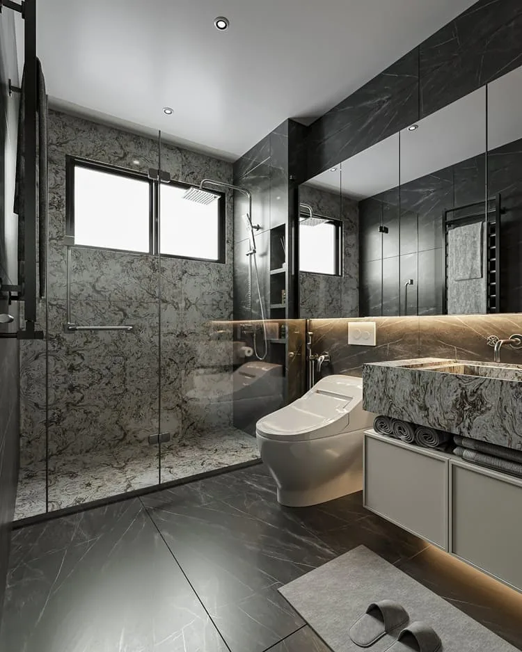 Nhà tắm phong cách hiện đại