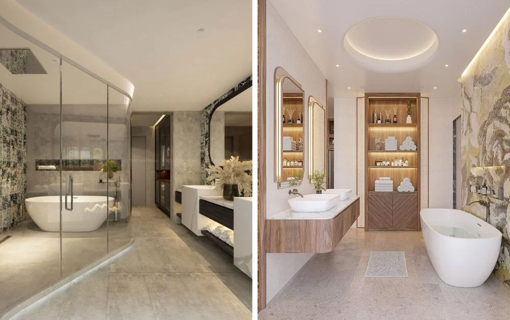 Phòng tắm biệt thự