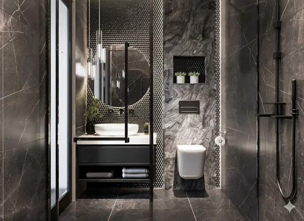 Phòng tắm đẹp sang trọng toto