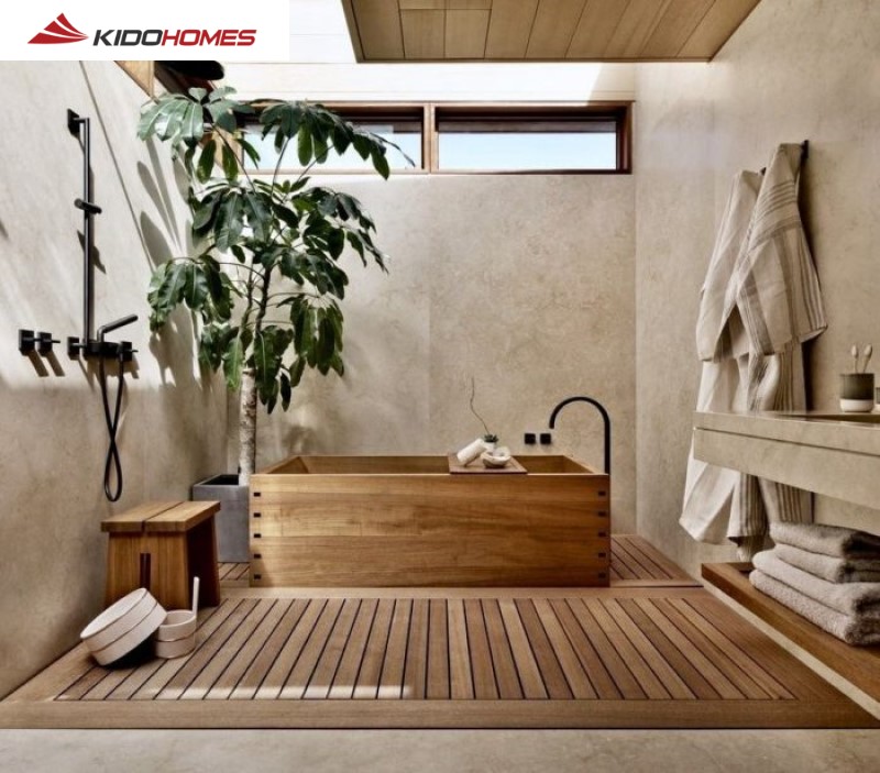 Phòng tắm kiểu Nhật