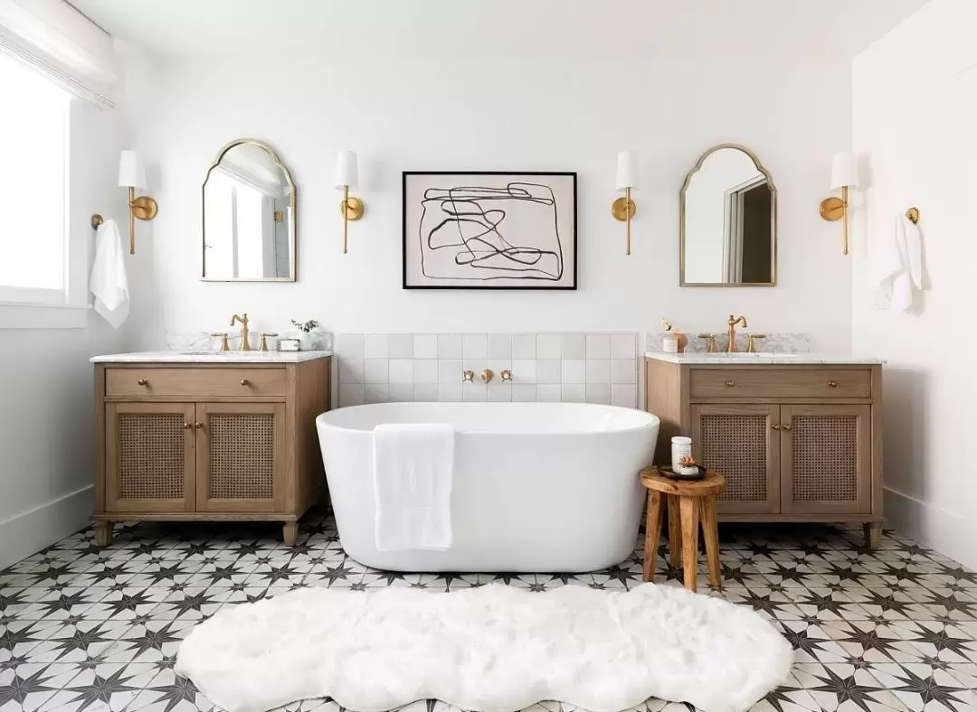 Phòng tắm phong cách địa trung hải