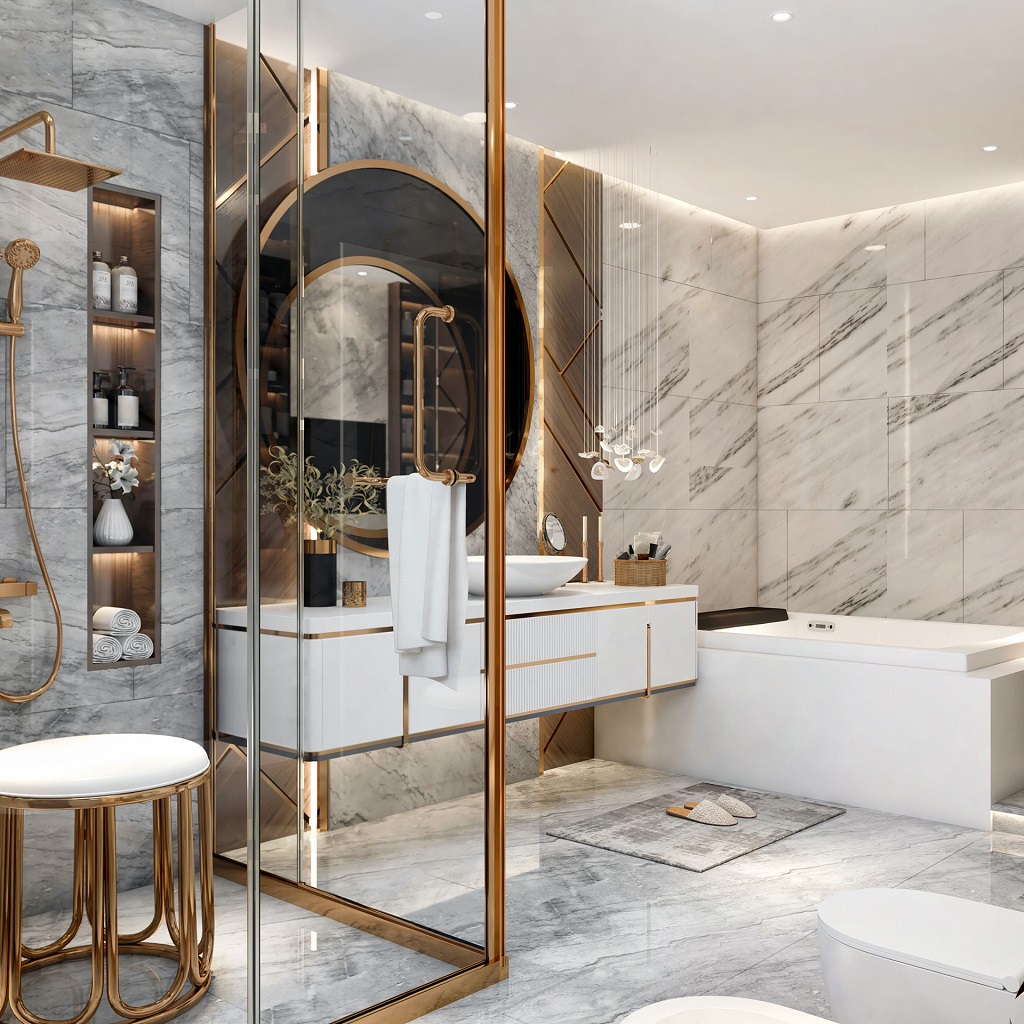 Hướng Dẫn Chọn Bộ Thiết Bị Vệ Sinh Tân Cổ Điển Đồng Bộ Cho Biệt Thự