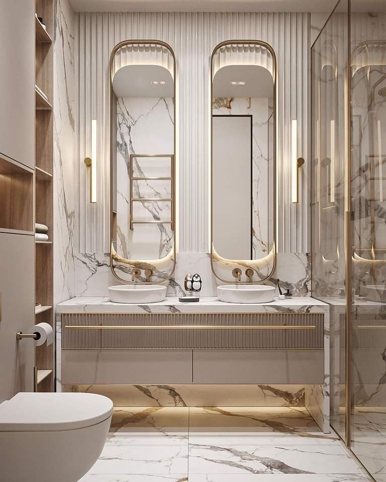 Phòng Tắm Tân Cổ Điển