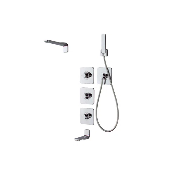 Bộ sen tắm nhiệt độ âm tường TOTO TBX18A1-V200
