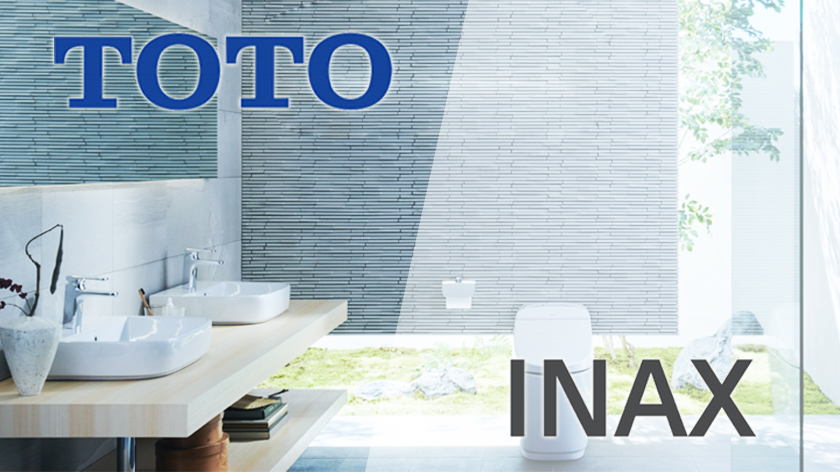 So sánh thiết bị vệ sinh INAX và TOTO