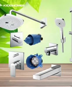 Bộ sen tắm âm tường TOTO TBG04304BA/TBN01001B/TBV02103B/TBN01102B/TBW02013B/TBW02004A/TBW2006V/TBW07018A/TBG10001B