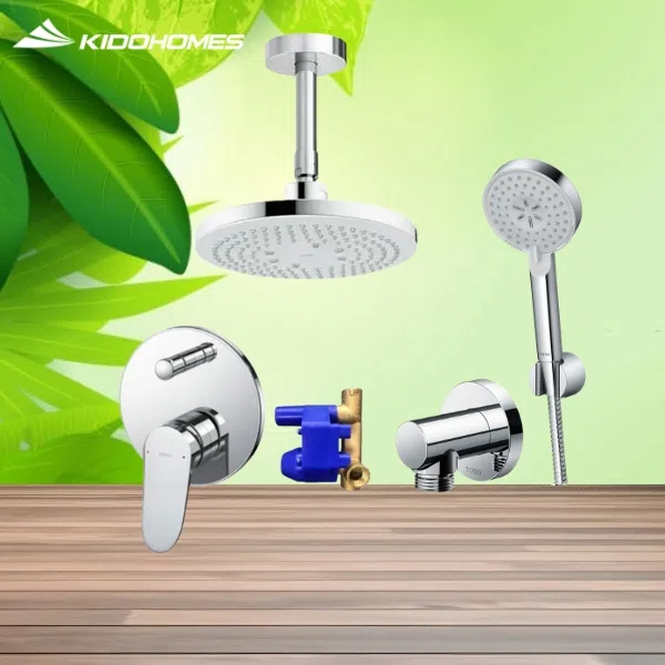 Bộ sen tắm âm tường TOTO TBS04304B/TBW01014/TBW01003B1A/TBW07009A
