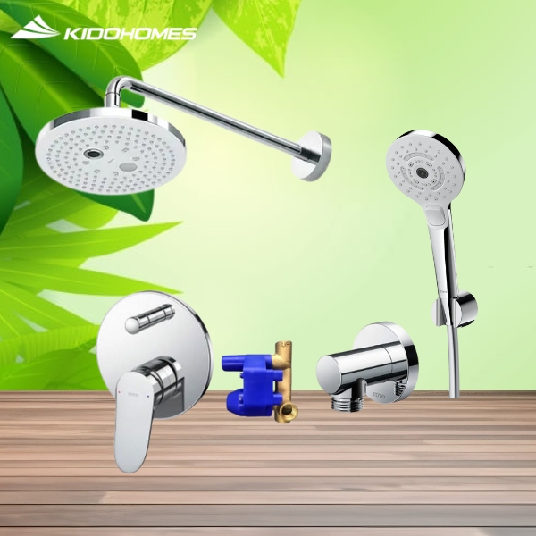 Bộ sen tắm âm tường TOTO TBS04304B/TBW01014/TBW01004A/TBW01035V