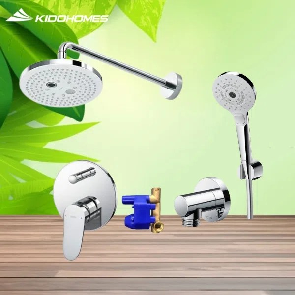 Bộ sen tắm âm tường TOTO TBS04304B/TBW01014/TBW01004A/TBW01035V