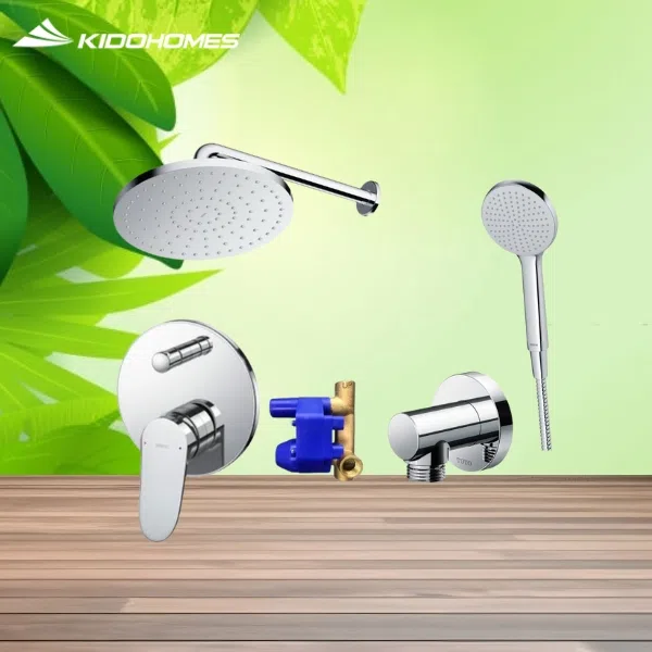 Bộ sen tắm âm tường TOTO TBS04304B/TBW01014/TBW10000V/TBW09000V