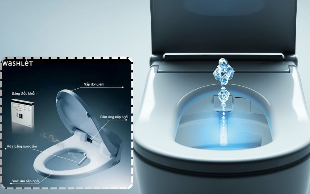 Cách Tháo Nắp Bồn Cầu TOTO