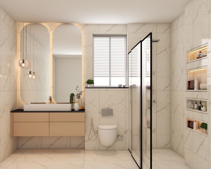 Thiết kế nhà vệ sinh thông minh hiện đại
