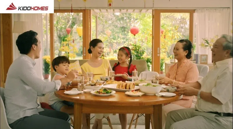 Thiết kế phòng ăn để tạo không gian hòa nhập gia đình là xu hướng hiện nay