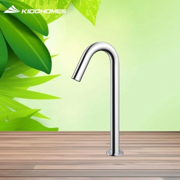 Vòi lavabo TOTO TLE26008V cổ cao cảm ứng (Loại gắn bàn)