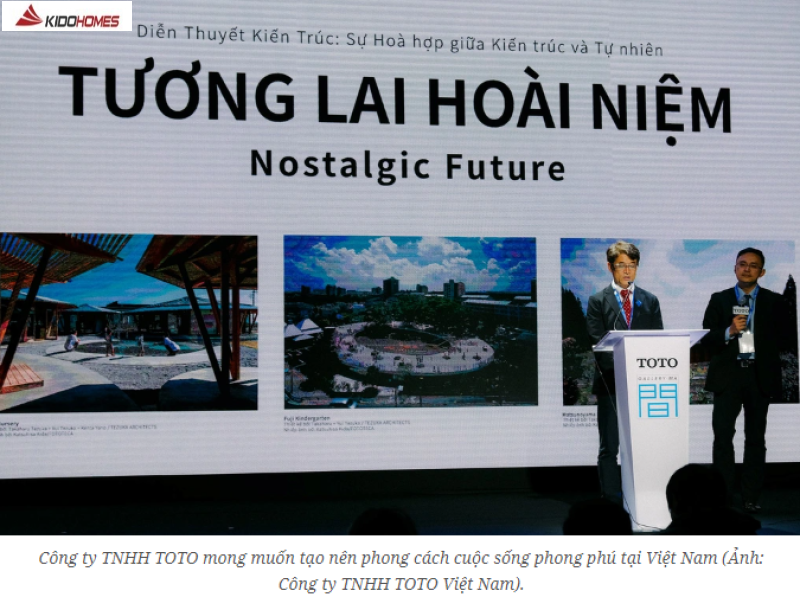 TOTO Architect Talk 2019 chủ đề "Tương lai hoài niệm"