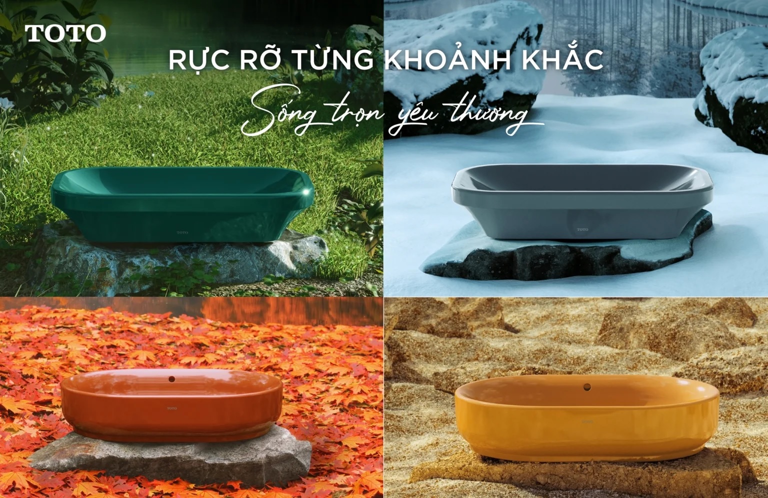 TOTO RA MẮT LOẠT SẢN PHẨM MỚI