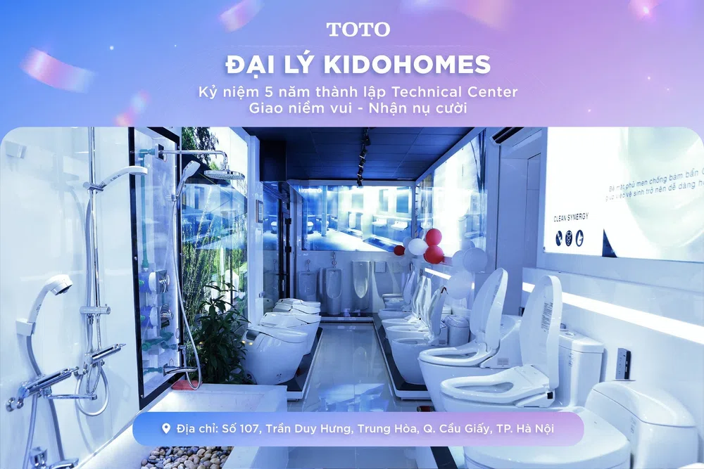Đại lý Kidohomes TOTO Việt Nam