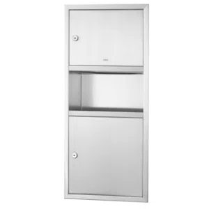 Tủ đựng giấy kết hợp thùng rác TOTO DS712U (âm tường)