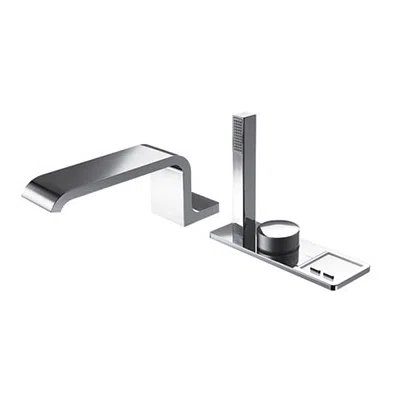 Công trình thi công TOTO: lắp đặt bồn cầu điện tử Neorest CS988VT tại gia đình chị Đức - Vòi xả bồn tắm nhiệt độ kèm sen TOTO NEOREST TBXM1BV201 (TBXM1BV201)
