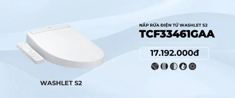 Thiết kế của WASHLET S2 và WASHLET S5 cũng được tinh chỉnh theo hướng mỏng, tối giản và dễ vệ sinh